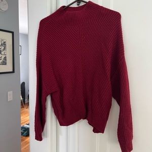 Express Maroon Sweater - Small